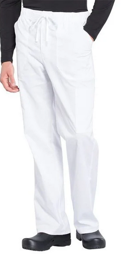 Cherokee Workwear Men's Drawstring Cargo Scrub Pants WW190