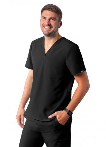 Men's Addition by Adar V Neck Scrub Top A6006
