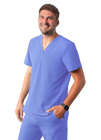 Men's Addition by Adar V Neck Scrub Top A6006
