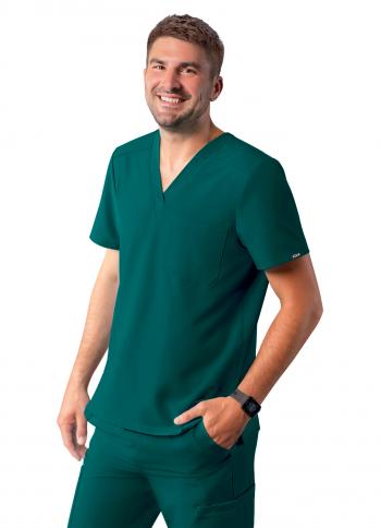 Men's Addition by Adar V Neck Scrub Top A6006