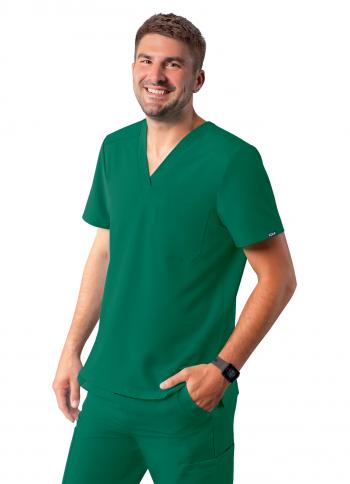 Men's Addition by Adar V Neck Scrub Top A6006