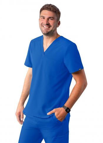 Men's Addition by Adar V Neck Scrub Top A6006