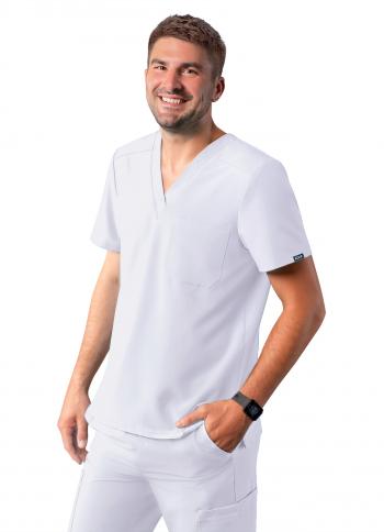 Men's Addition by Adar V Neck Scrub Top A6006