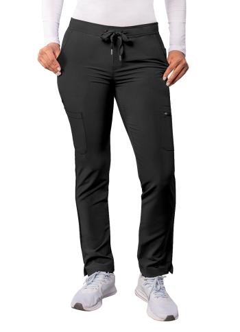 Adar Women's Addition Skinny Cargo Scrub Pant A6104