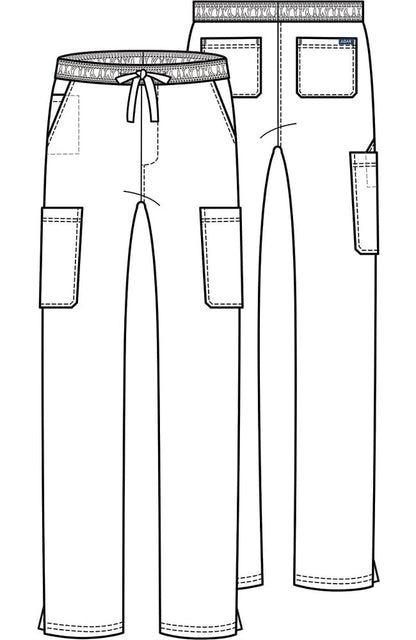 Men's Addition by Adar Slim Cargo Scrub Pant A6106