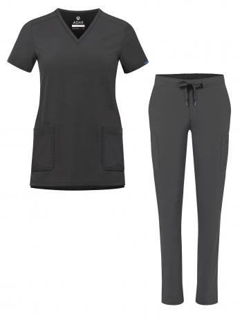 Adar Women's Addition Go-Basic Scrub Set A9200