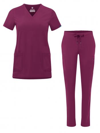 Adar Women's Addition Go-Basic Scrub Set A9200