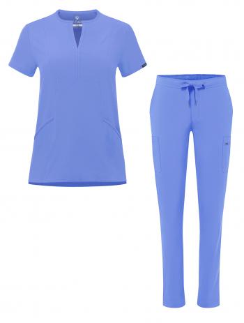Adar Women's Go-Higher Scrub Set Pro A9600
