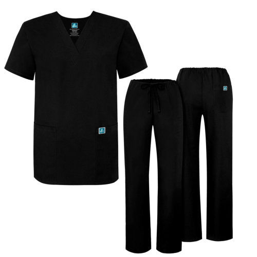 Adar 701 Black Scrubs