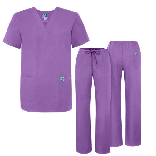701 Lavendar Scrub Set