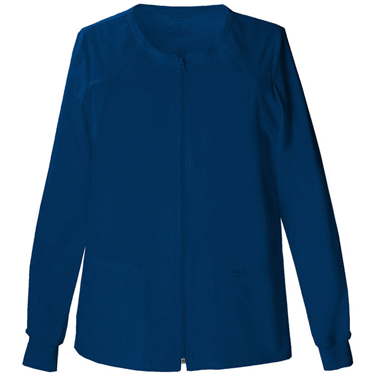 Cherokee Core Stretch Women's Zipper Front Warm Up Jacket 4315
