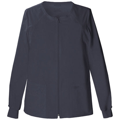 Cherokee Core Stretch Women's Zipper Front Warm Up Jacket 4315