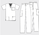 Sivvan by Adar Unisex Scrub Set S8400