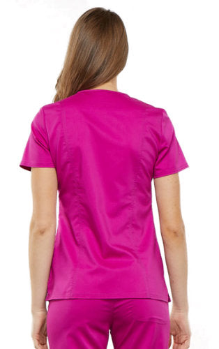 Cherokee Workwear Mock Wrap Top WW610